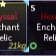 hexed and abyssal relics