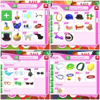 Bundle Pet Wear Adopt Me 400+ Pet Wear