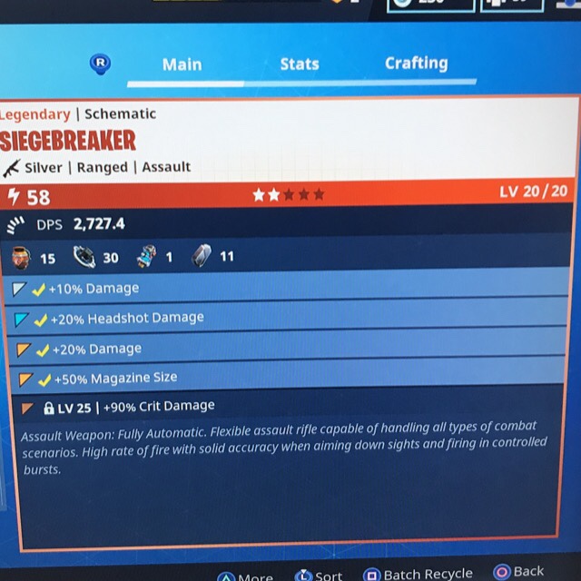 fortnite scar siegebreaker - fortnite scar dps