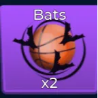 2x Bats |Basketball Legends Effects