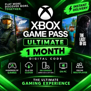 Xbox Game Pass ultimate 1-month NEW AND OLD USERS
