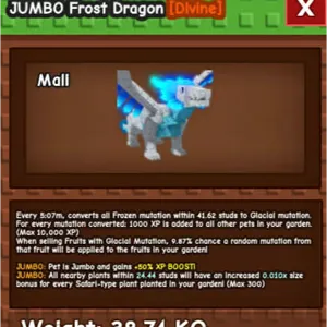 FROST DRAGON - FOR SALE