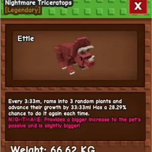 NIGHTMARE TRICERATOPS