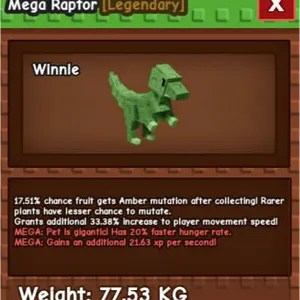 MEGA HUGE RAPTOR