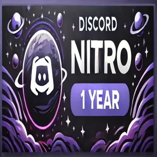 Discord Nitro 1 Year + 2 Boosts Key GLOBAL