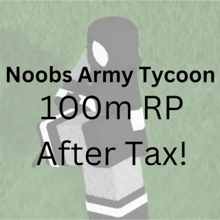 Noobs Army Tycoon | 100M RP