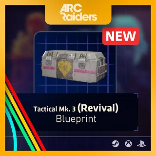 Tactical Mk. 3 (Revival) Blueprint [Arc Raiders]