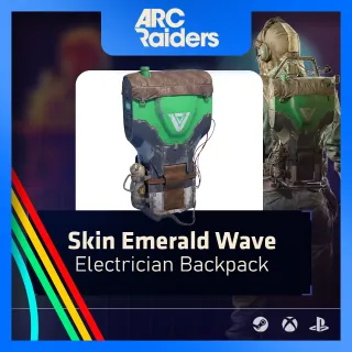 Electrician Backpack: Emerald Wave [Arc Raiders]