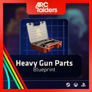 Heavy Gun Parts Blueprint