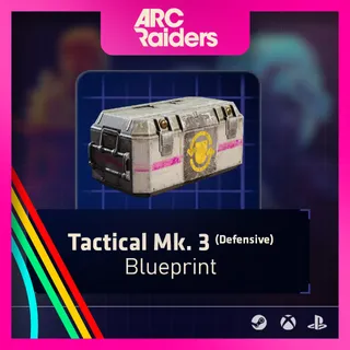 Tactical Mk. 3 (Defensive) Blueprint [Arc Raiders]