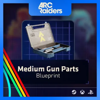 Medium Gun Parts Blueprint