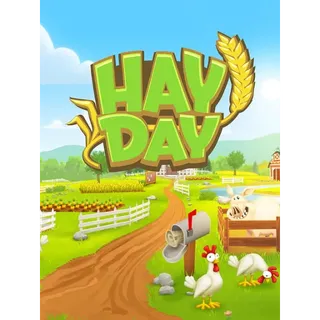 Hay Day acc level 80 barn 6k silo 2k
