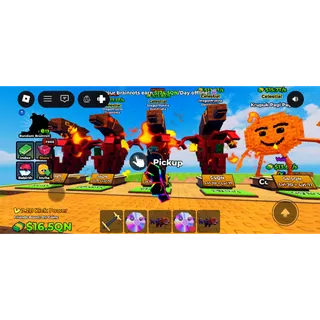 5 Molten Celestials Kick lucky block