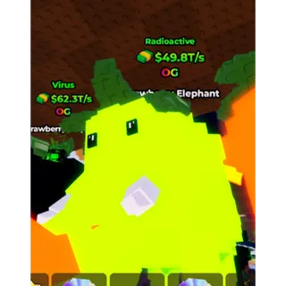 Lv75 Radioactive elephant