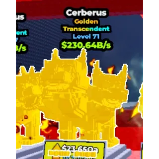 Gold Cerberus Pull a Lucky Block