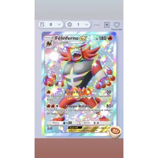 Félinferno shiny pokemon tcg pocket