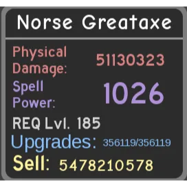 Northern Lands Nightmare War Weapon