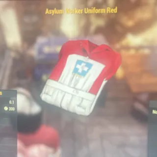 Red Asylum Worker Dress