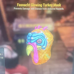 Glowing Turkey Mask