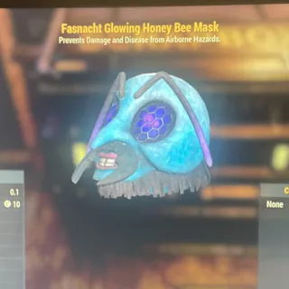 Glowing Honey Bee Mask