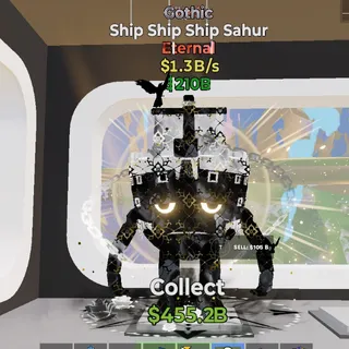 Ship Ship Ship Sahur Gothic