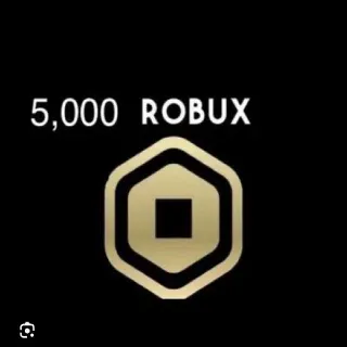 5,000 Robux