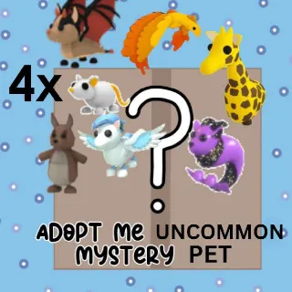 4X Uncommon Pets