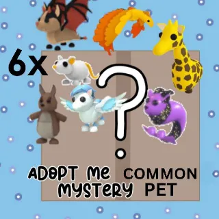 6X Common Pets Adopt Me