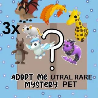3X Utral Rare Pets