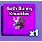 Goth Bunny Knuckles | Baddies