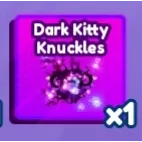 Dark Kitty Knuckles | Baddies