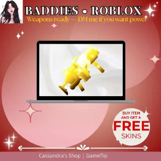 Golden Snowball Launcher | Baddies