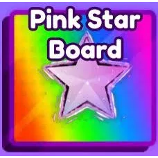 Pink Star Board | baddies