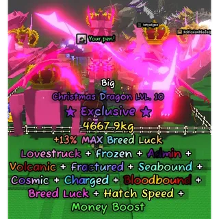 CATCH AND TAME| BIG CHRISTMAS DRAGON