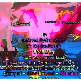 CATCH AND TAME | BIG INFERNAL DRAGON