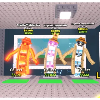 3X TRIPLITOS TRALALERITOS BUNDLE