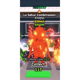 La Sahur Combinasion Rainbow 30m/s