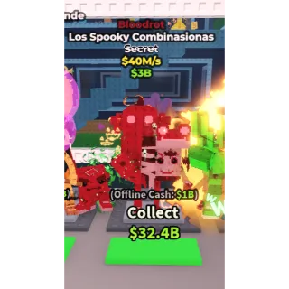 Los Spooky Combinasionas Bloodrot 40m/s