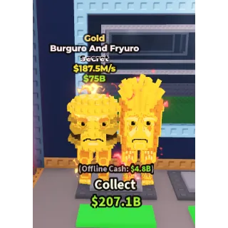 Burguro and Fryuro Gold 187.5m/s