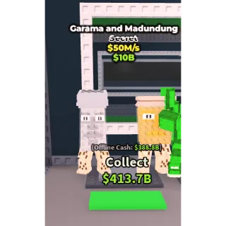 Garama and Madundung 50m/s