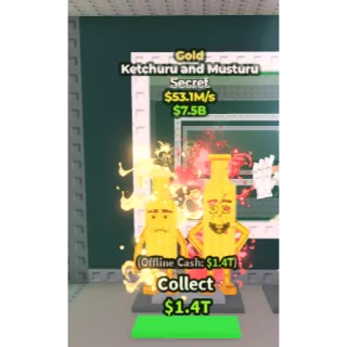 Gold Ketchuru and Musturu 53.1m/s