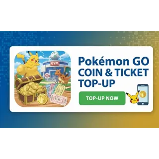 Pokemon GO 5600 PokeCoin Official Top-up | Trustworthy & Instant Delivery