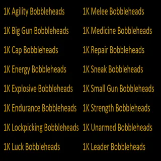 Bobbleheads Choose 1K
