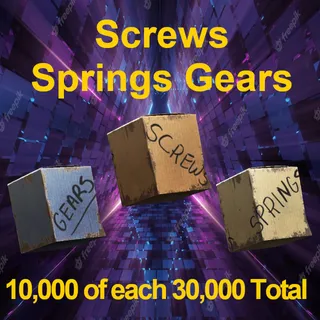 Springs Gears Screws