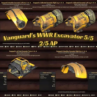 Van WWR Excavator