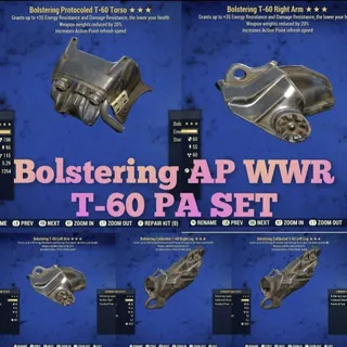 Bolstering WWR AP T60