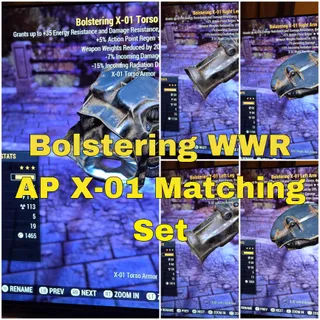 Bolstering X-01