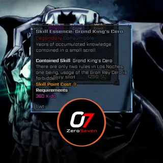 Gran King Cero / Gran Rey Cero : VV ULTIMATUM