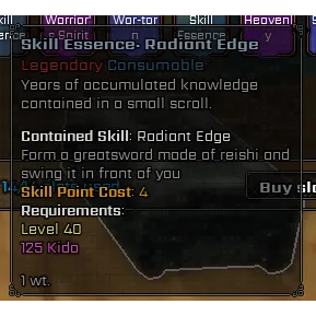 Radiant Edge Essence : VV ULTIMATUM