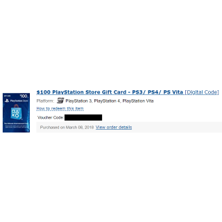 100 psn card digital code